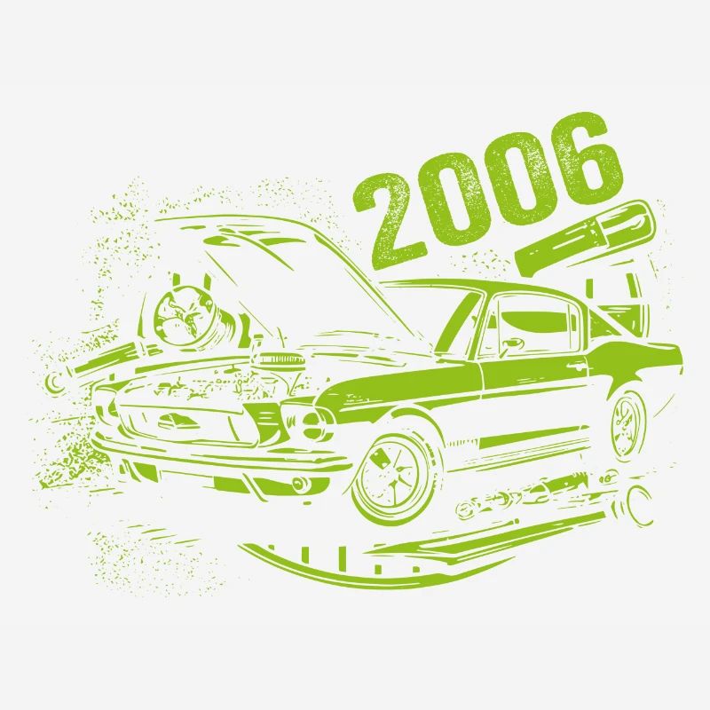 2006 Geburtstag Oldtimer Modell 2006 Vintage 2006