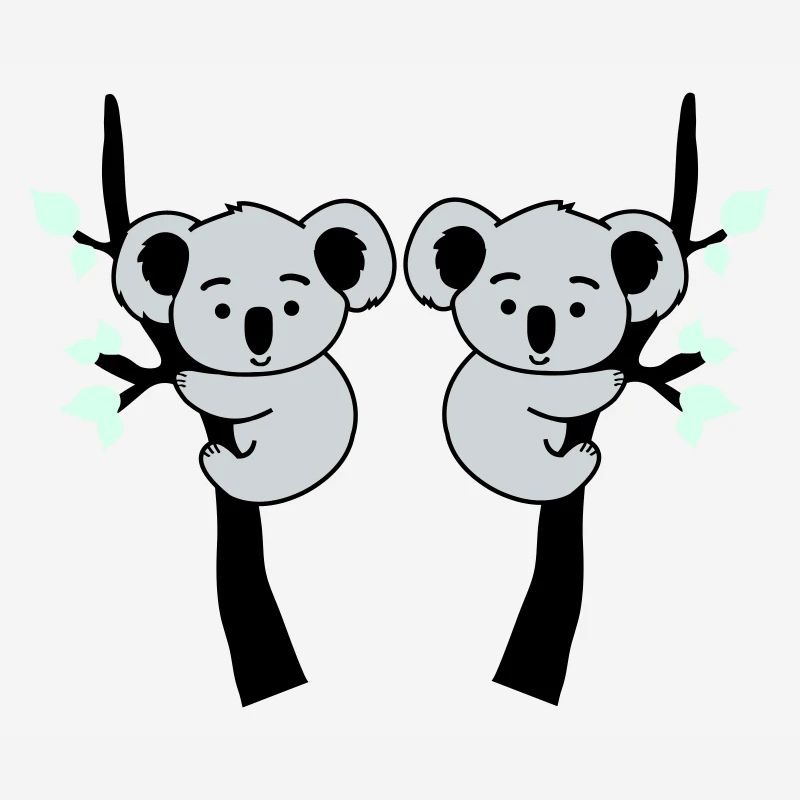 koalabär comic baum 2