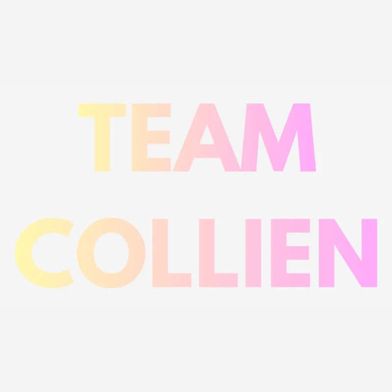 Team Collien Gradient Text