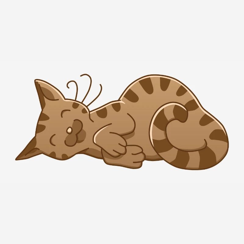 sleeping cat