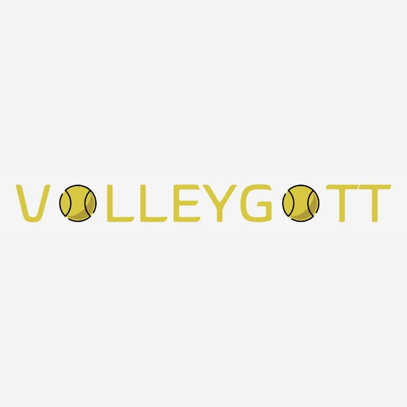 Volleygott Ball gelb