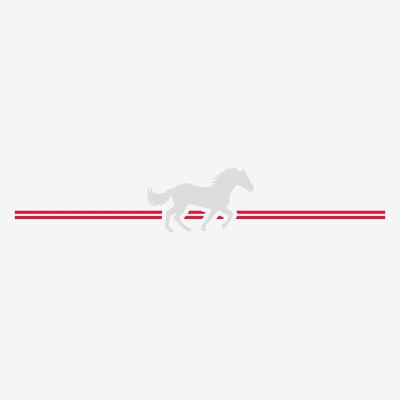 Cheval de course Stripe Line