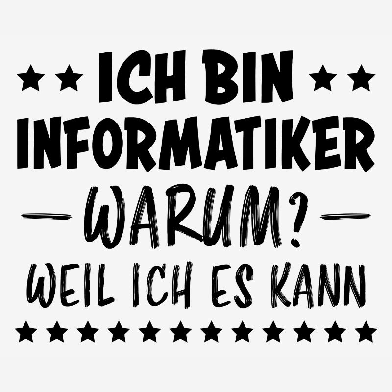 Informatiker Lustig Spruch Programmierer Geschenk