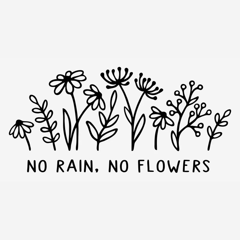 Pas de pluie, pas de fleurs