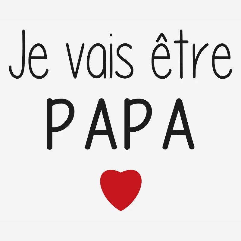 Ich werde ein Papa sein - Herz