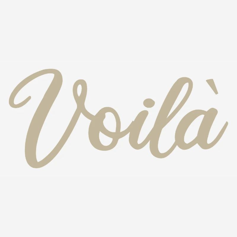 Voila Handlettered Script Design