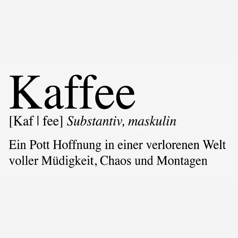 Kaffee - Ein Pott Hoffnung ...