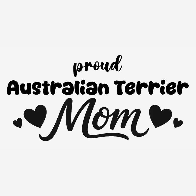 Fière mère Aussie Terrier, Australienne