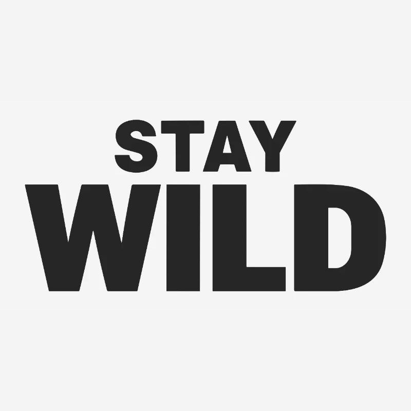 Déclaration de liberté d’aventure STAY WILD