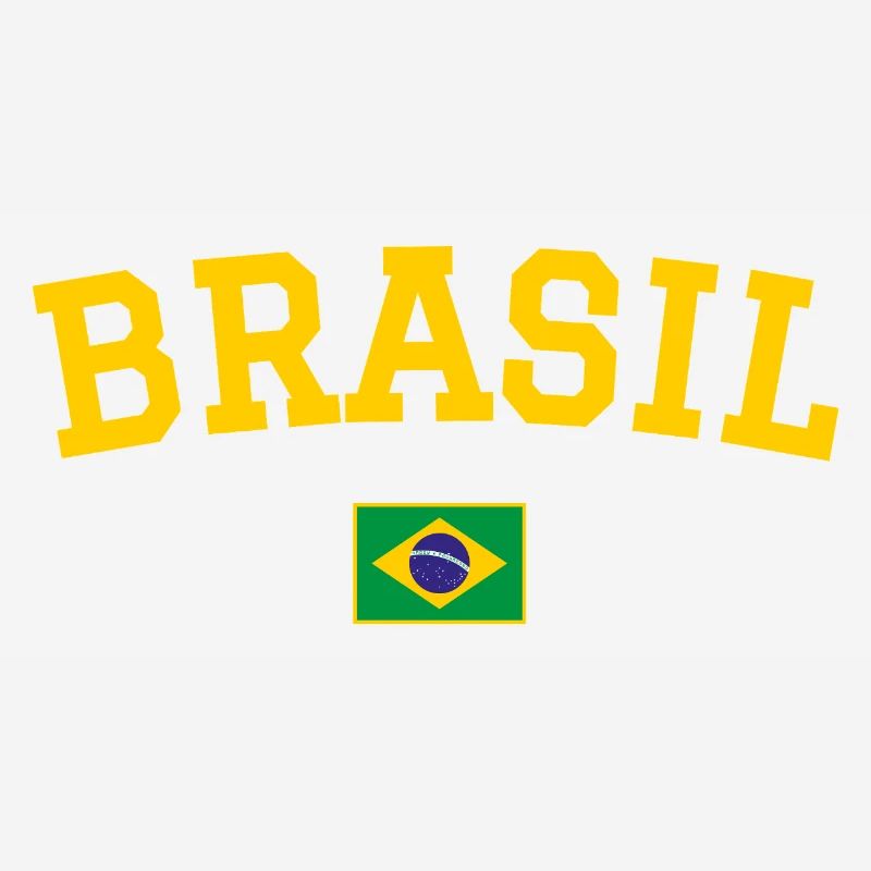 Drapeau du Brésil jaune