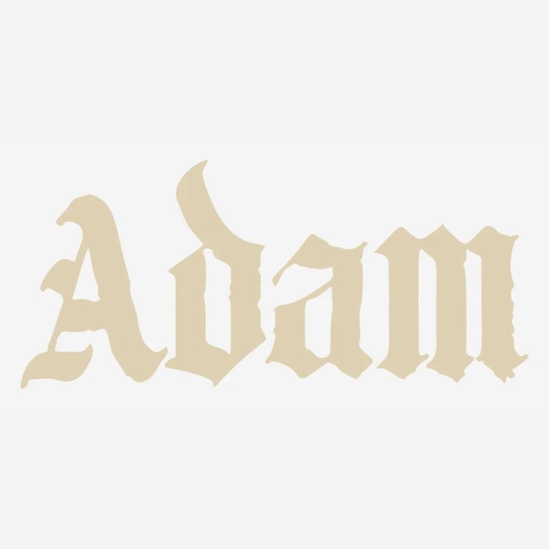 Adam Gothic Script Tee