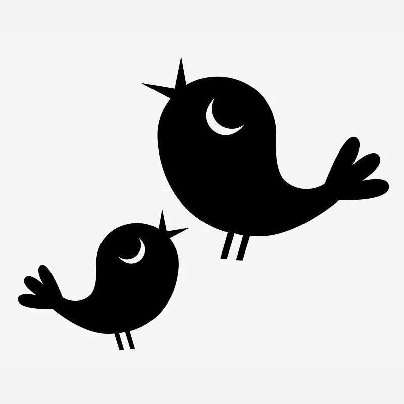 Vögelchen beim Twittern