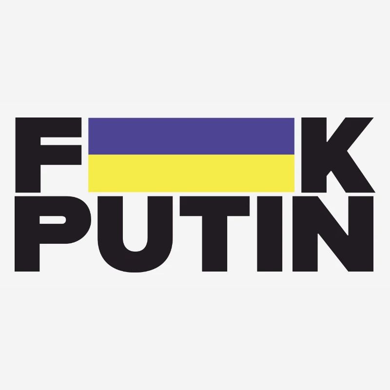 FK Poutine Ukraine Drapeau pour la paix