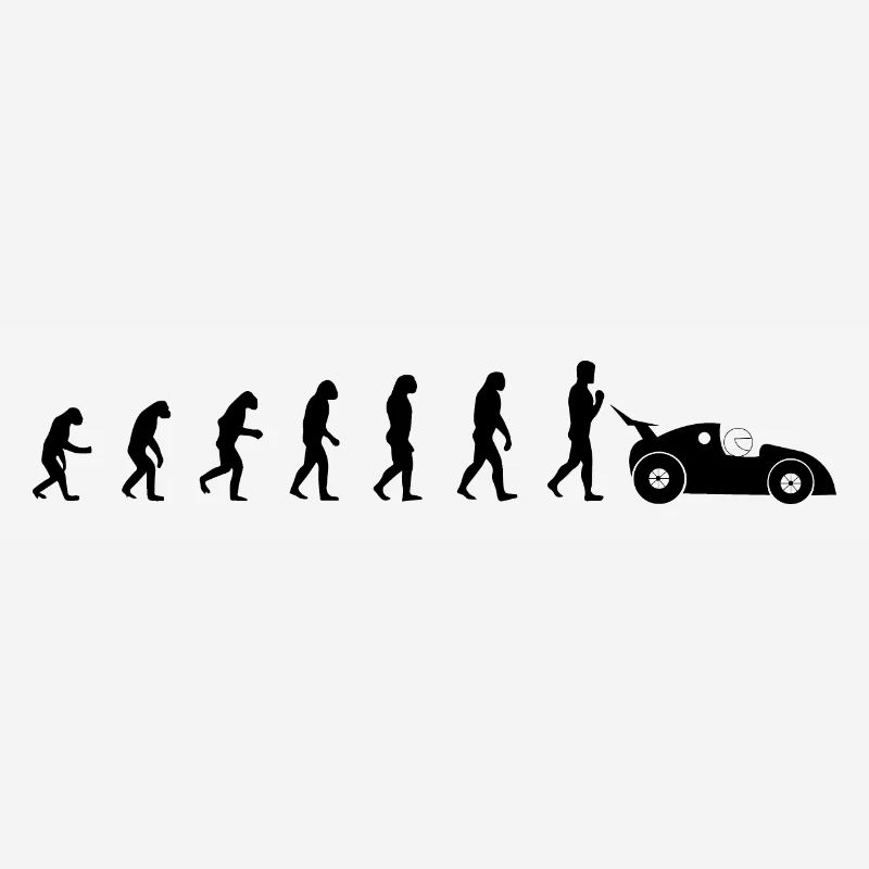 evolution of racing / Evolution Rennfahrer Design