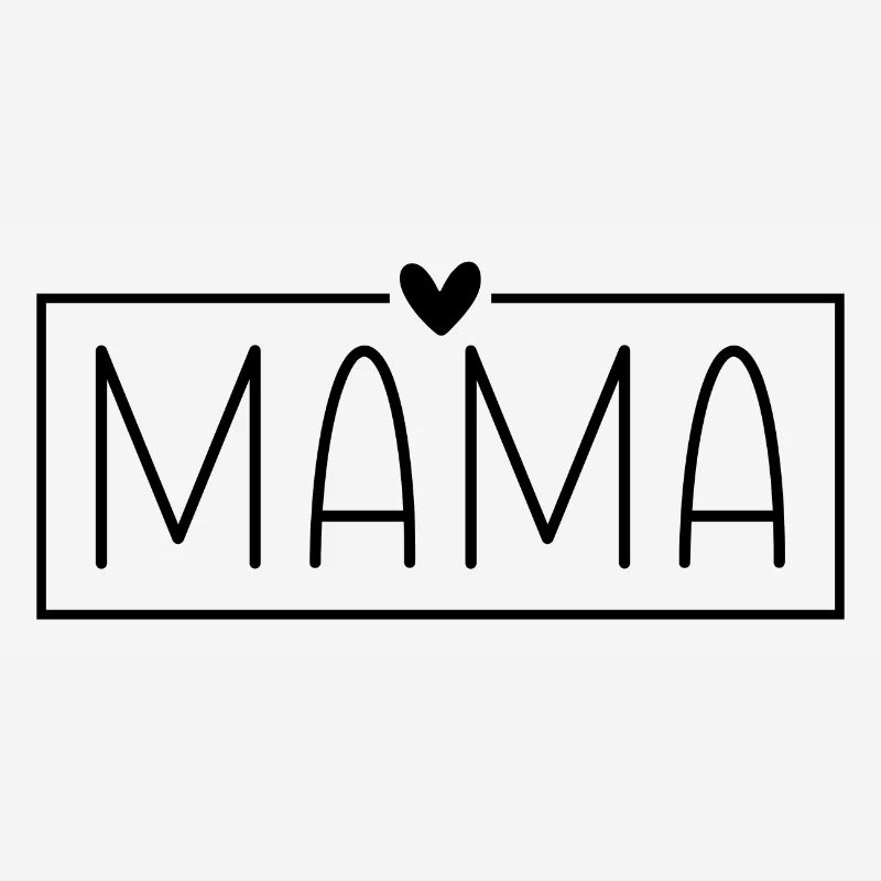 Mama Rahmen Herz Mutter Liebe Muttertag Geschenk