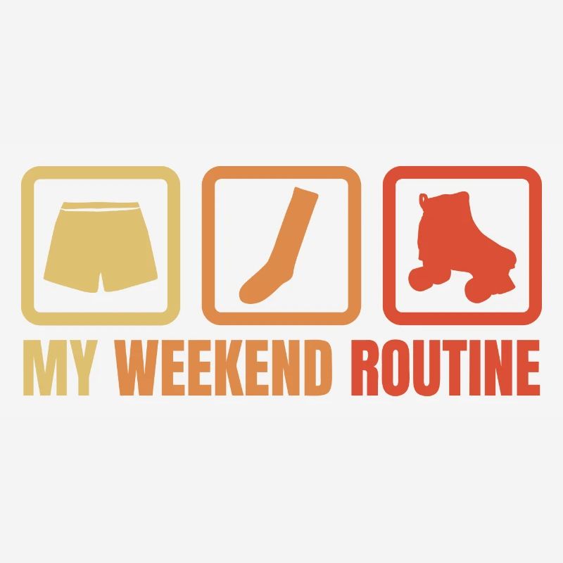 Weekend with roller skates