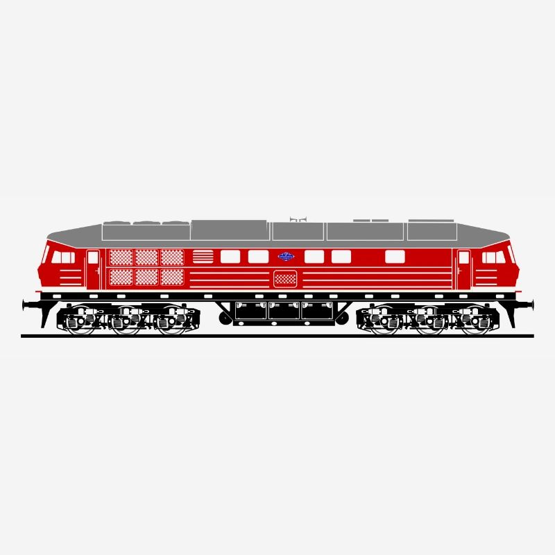 BR 130 Side Traffic Red Red DR DB