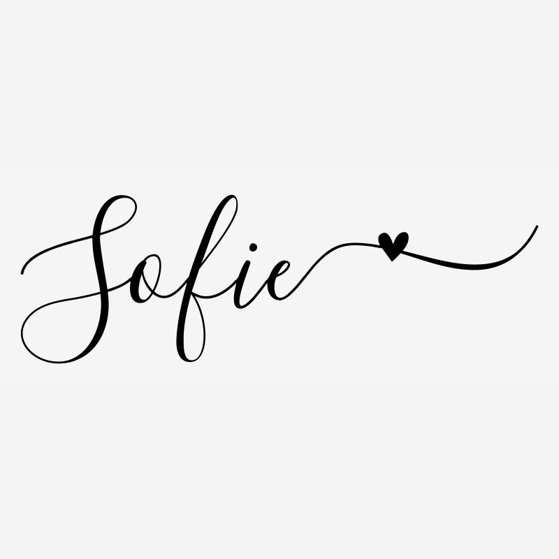 Sofie Nom Prénom Décoratif