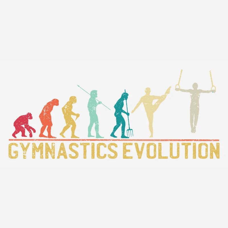 Gymnastics Evolution Graphic Tee