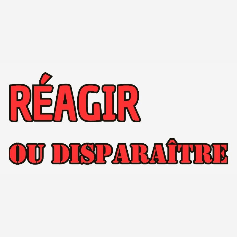 Reagieren oder verschwinden