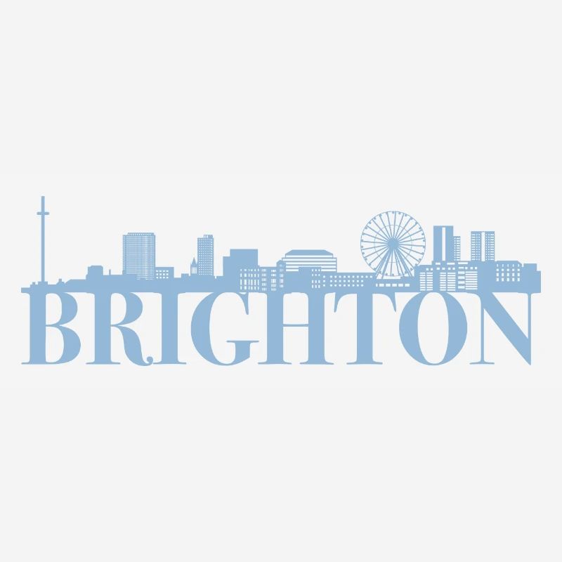 Brighton England Skyline Geschenk Idee UK