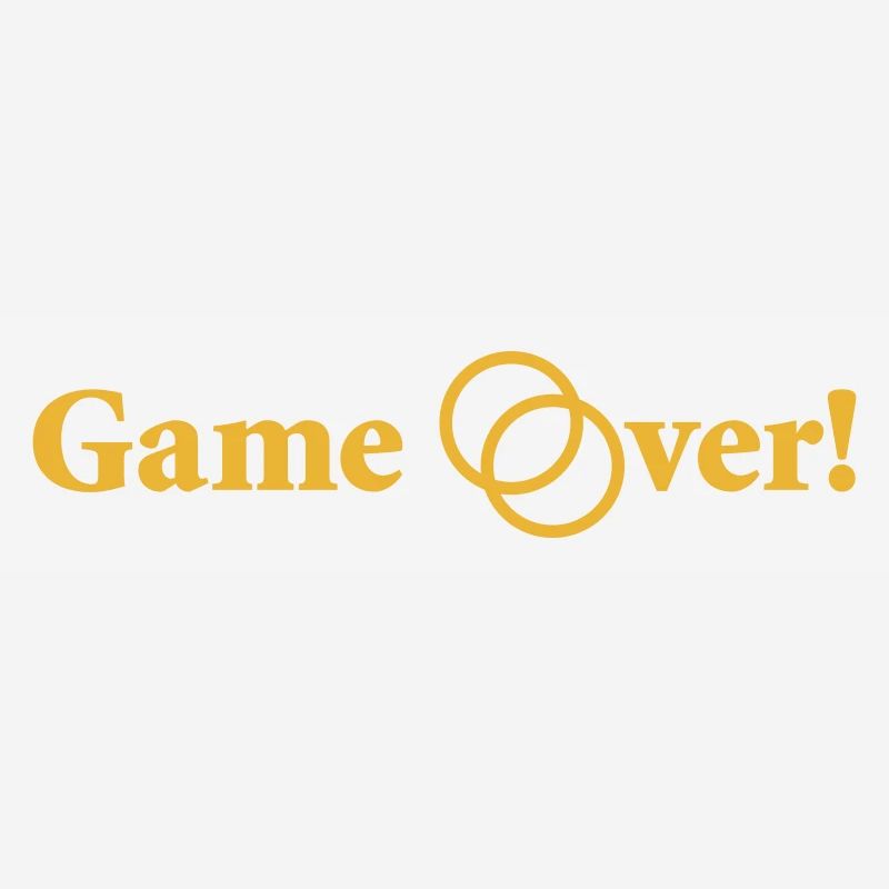 Game over Hochzeit Ehepaar Braut Bräutigam Ehering