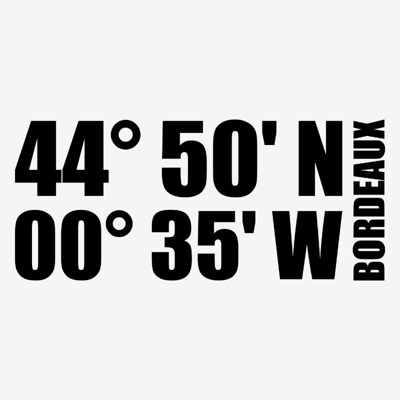 Bordeaux coordinates