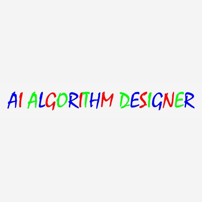 Algorithm Designer – Bunte Typografie