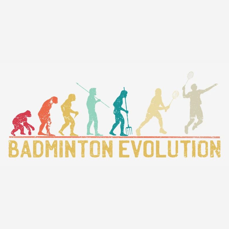 Badminton Evolution Timeline Design