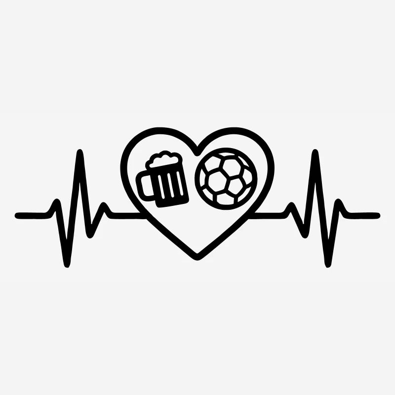 Herz Handball Bier