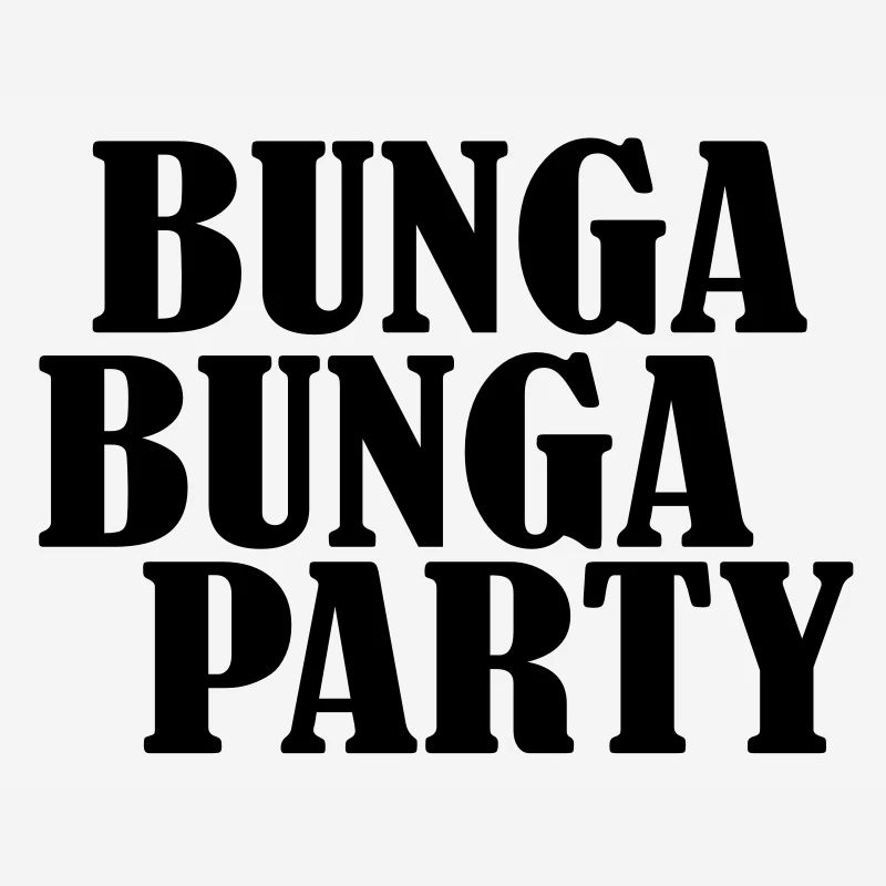 bunga bunga enterrement