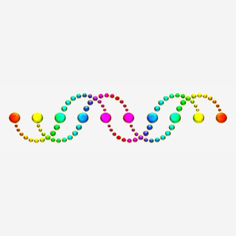 DNA helix crop circle serpent rainbow frequency