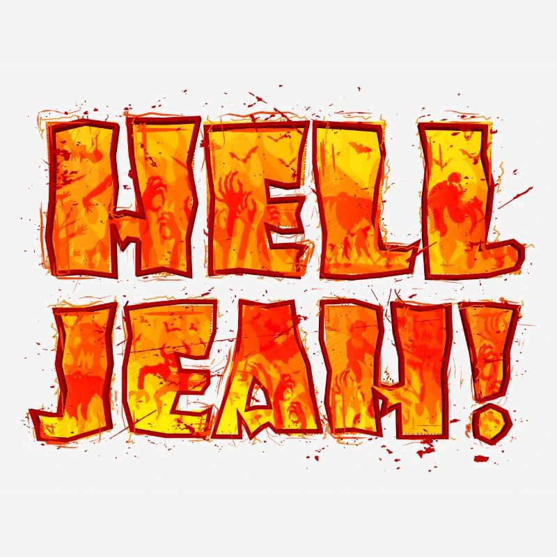 Hell Jeah! (lettrage)