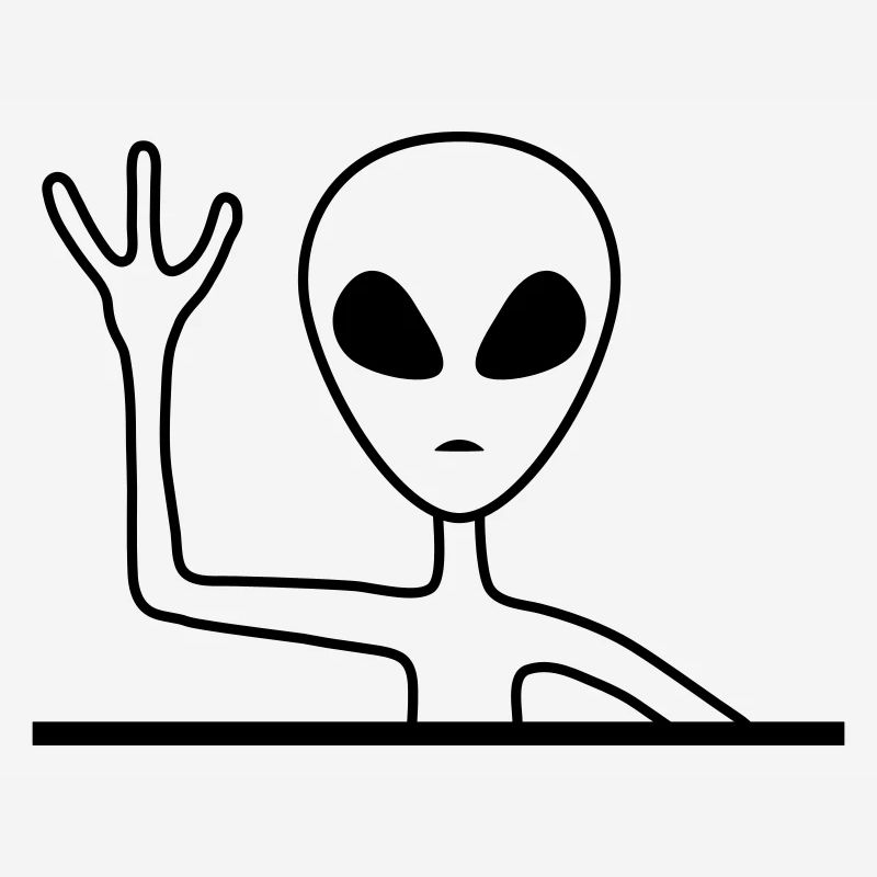 Friendly Grey Male Alien