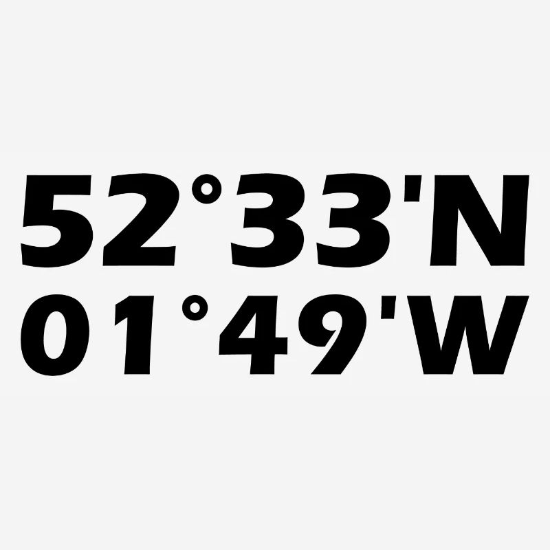 Royal Sutton Coldfield Coordinates