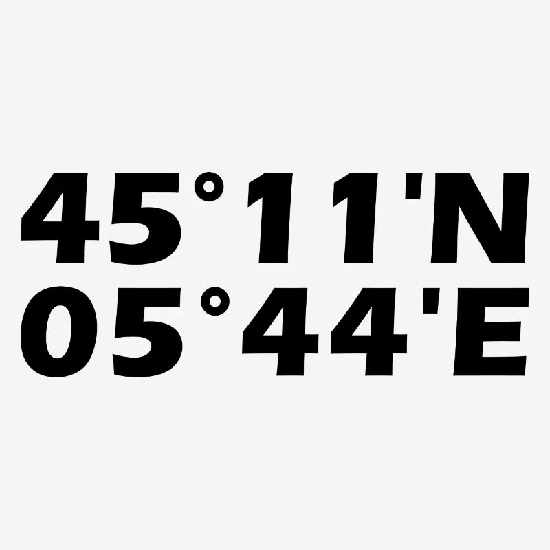 Grenoble coordinates