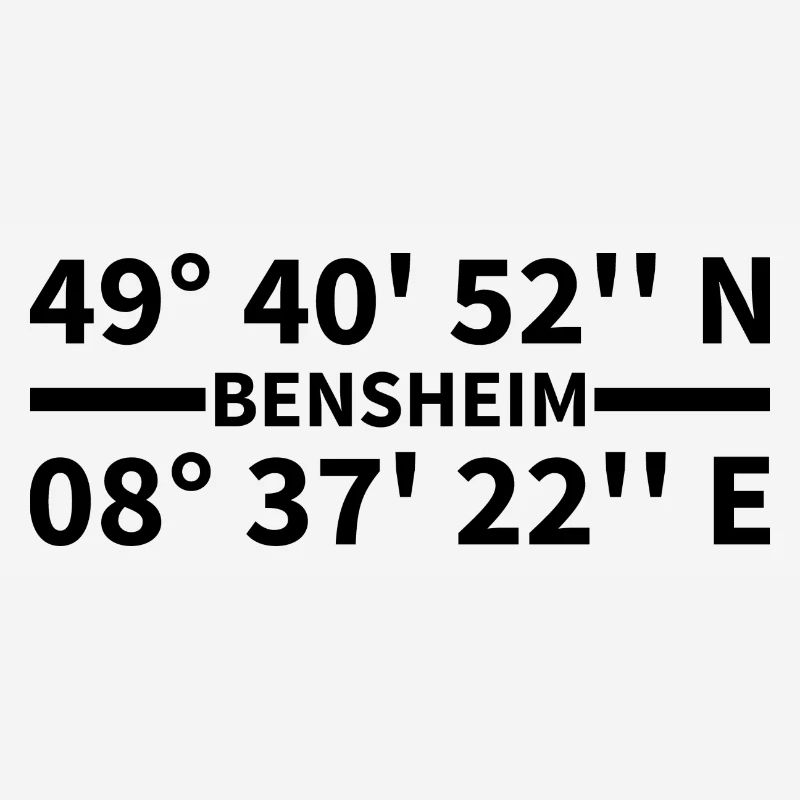 Bensheim coordinates