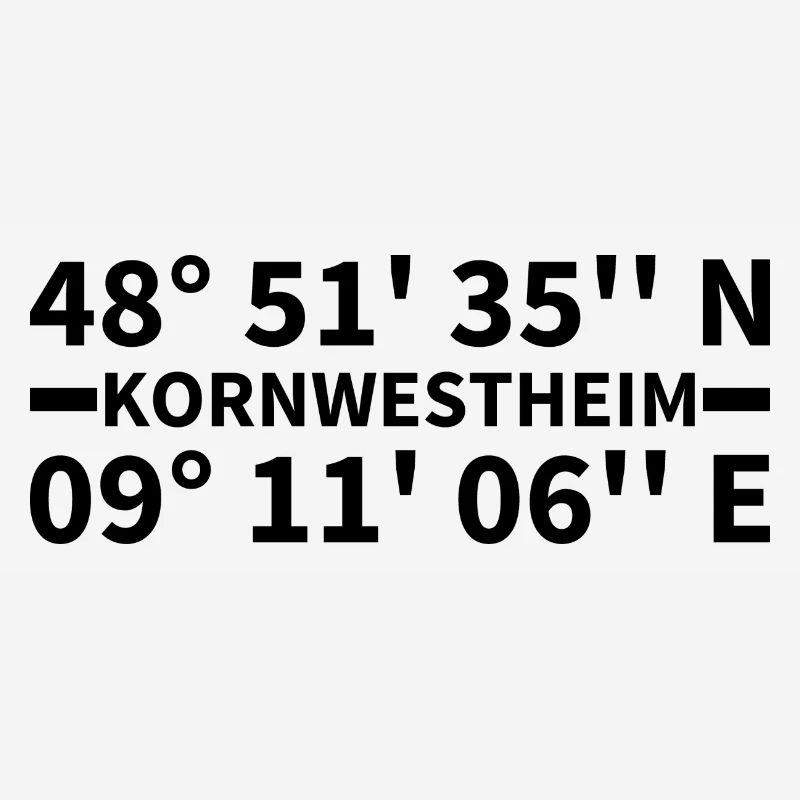 Kornwestheim coordinates