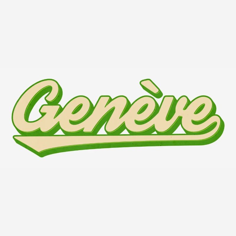 Genève Retro Script Limette
