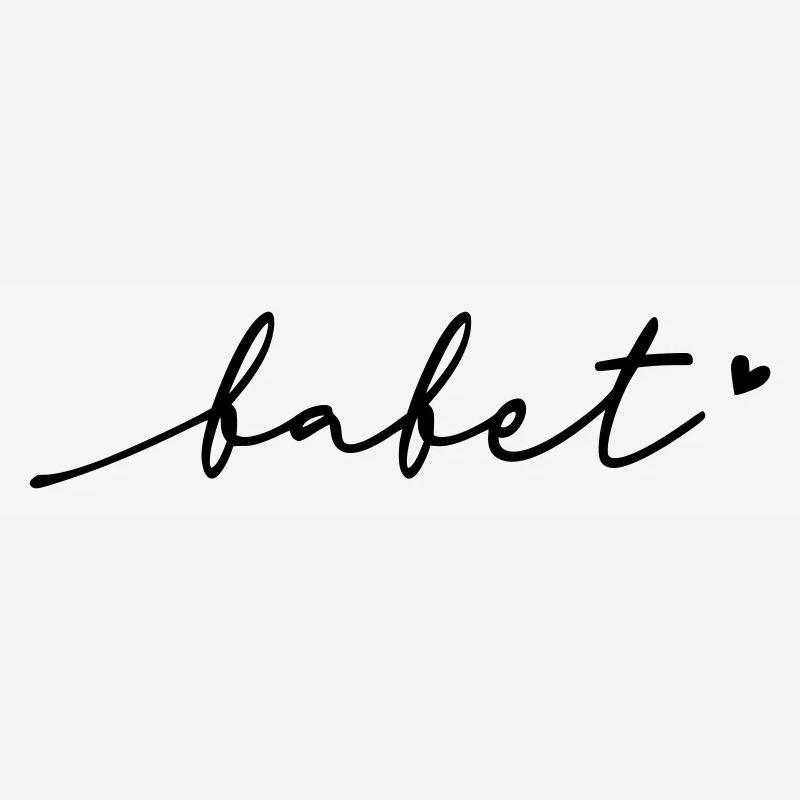 Babet Cursive Name