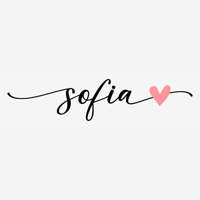 Sofia Name Calligraphy Font