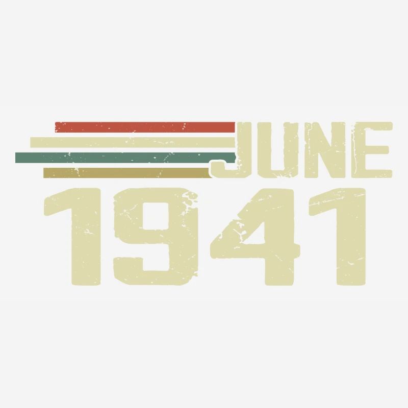 Juni 1941 Jahrestag Juni 1941 Juni 1941 Geburtstag