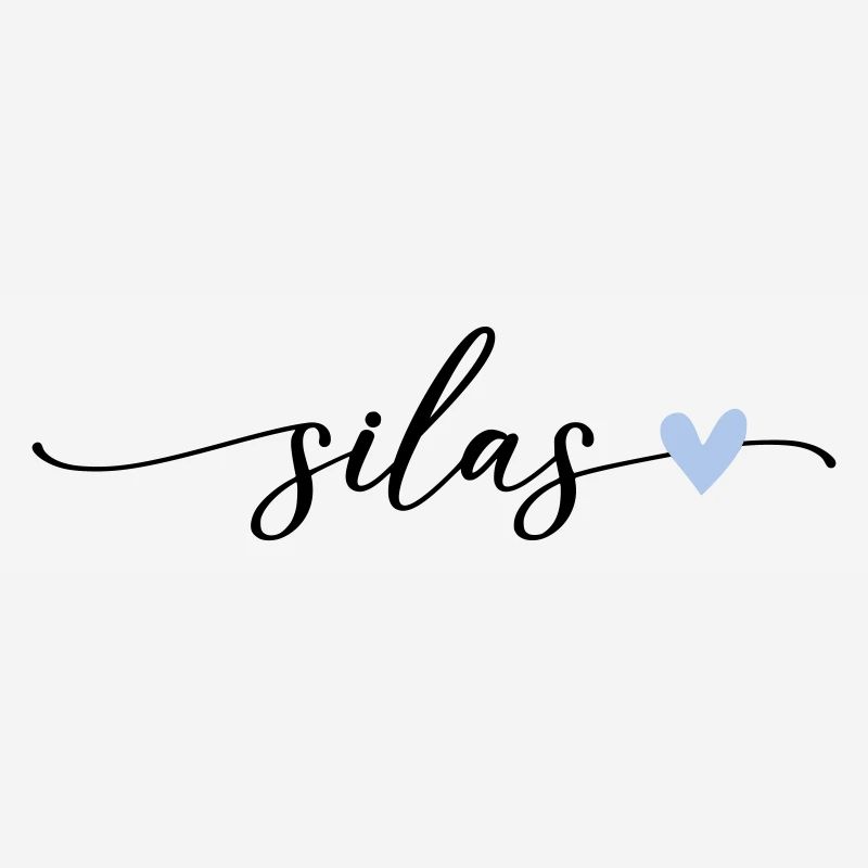 Silas Name Calligraphy Font