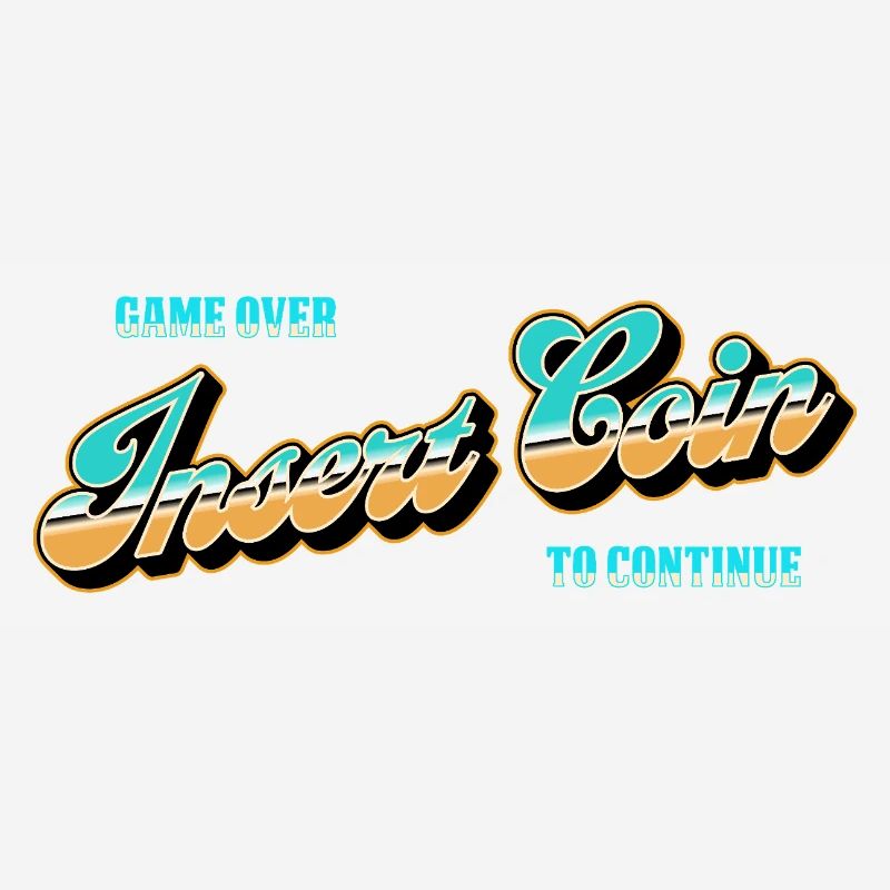 Insert Coin Arcade Nostalgie