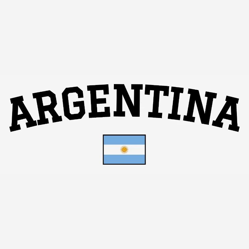 Drapeau argentin Noir