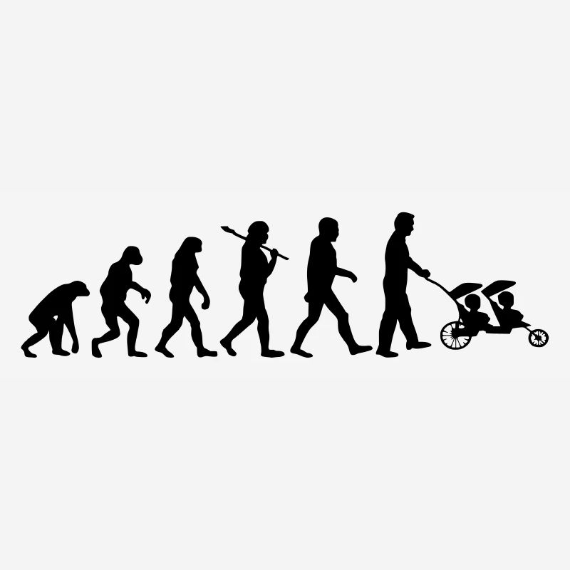 evolution daddy jumeaux