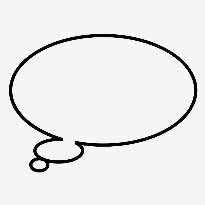 Thinking bubble
