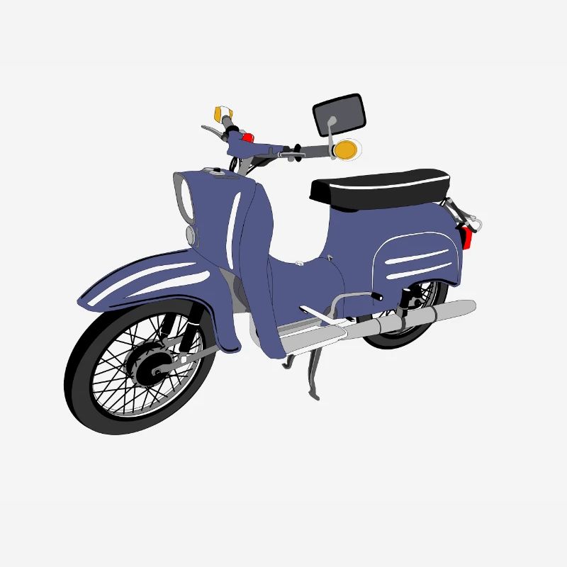 Simson Hirondelle bleu