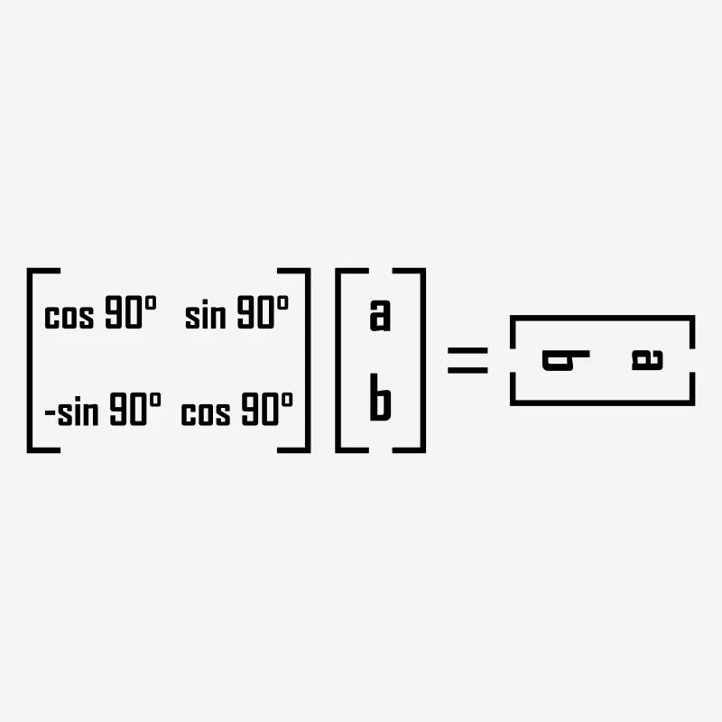 Rotary Matrix - Mathematics Math Matrix Joke