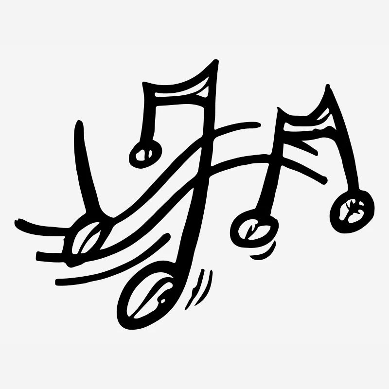 Partition de musique Vector Idée cadeau